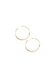  Hammered Arc Hoops