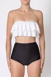  Vintage Black White Bikini