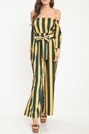  Green Stripe Jumper