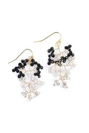  Tree-branch-wired Beaded Earrings