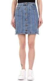  Button-up A-shaped Skirt