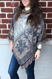  Fireside Paisley Poncho
