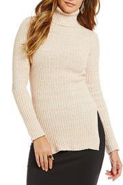  Ribbed Turtleneck Sweater