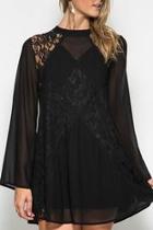  Lace Patchwork Dress