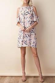  Blush Cold Shoulder Dress