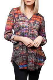  Crinkle Print Shirt