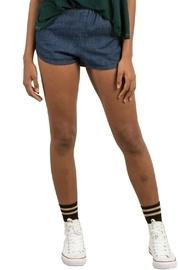 Denim Cotton Mini Shorts