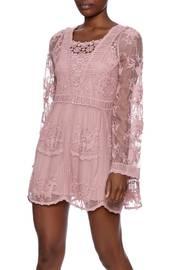  Mauve Lace Tunic