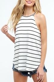  Striped Racerback Top
