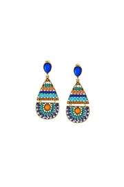  Blue Orange Earrings