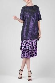  Purple Metallic Shirt