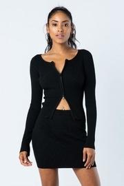  Two-way Zipper Skirt