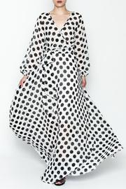  Bold Dot Maxi Dress
