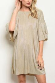  Metallic Tunic Dress