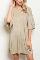  Metallic Tunic Dress