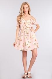  Light-pink Floral Dress