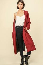  Maroon Matilda Coat