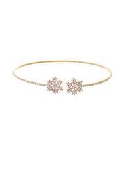  Double Snowflake Choker