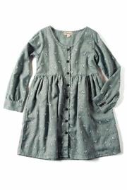  Green Feather Dress