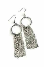  Fringe Circle Earring