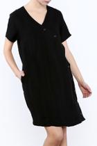  Button Detail Dress