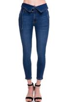  Foldover Skinny Jeans