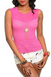  Fuchsia Tank Top