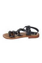  Black Multi-strap Sandal