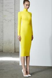  Mason-stretch Turtleneck Dress
