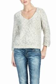  Raglan Sleeve V Neck Sweater
