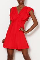  Twist Neck Dress