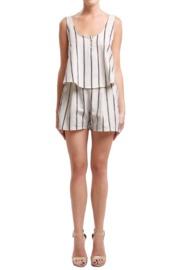  Stripe Sleeveless Top