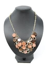  Disk & Rings Necklace-set
