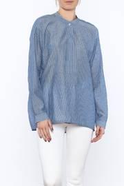  Chambray Loose Top