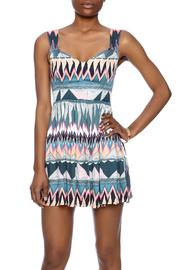  Printed Fit-and-flare Dress