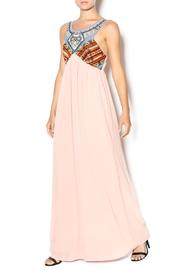  Blush And Chambray Dress