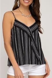 Black Striped Cami