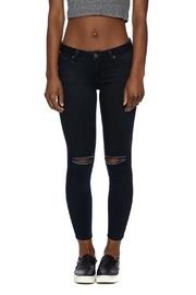  Slit Knee Jeans