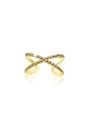  Gold Marcasite Ring