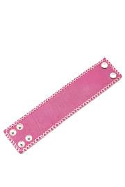  Pink Leather Bracelet