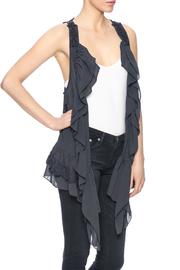  Lace Trimmed Cardigan