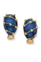  Blue Jackie Kennedy Earrings
