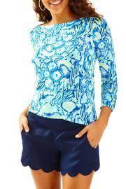  Dahlia Navy Short
