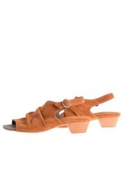  Camel Suede Sandal