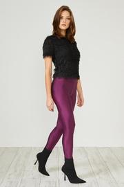 Burgundy Glitter Leggings