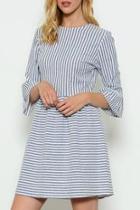  Striped Woven Dress