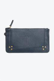 Navy Popoches Clutch