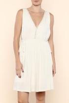  X Stitch Cream Juia Dress