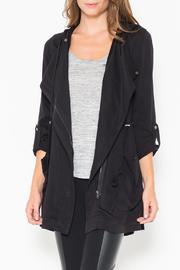  Black Drawstring Jacket