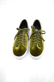  Green Velvet Sneakers
